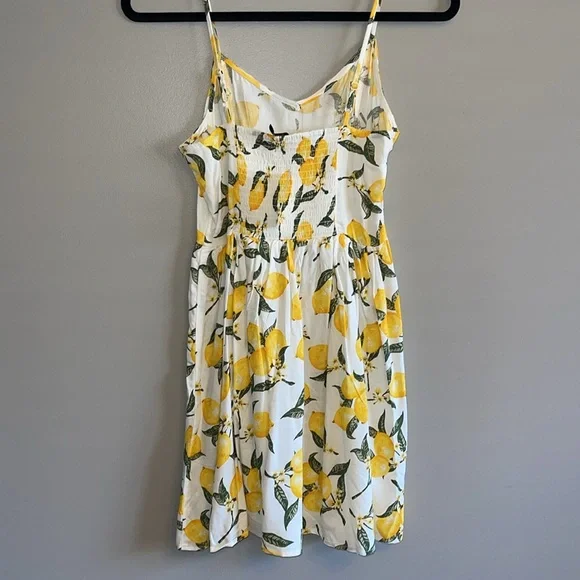 🌻H&M | Lemon Drop Sun Dress - sz 2 - Picture 4 of 12